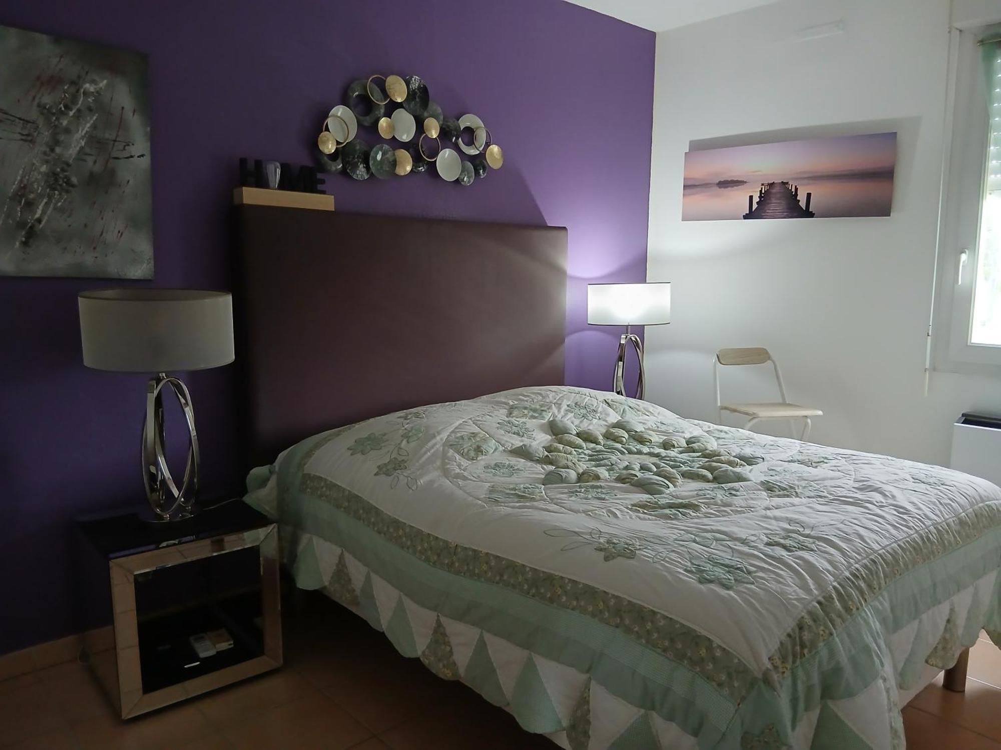Location chambre 2 personnes chez Angela Cannes Chambre photo